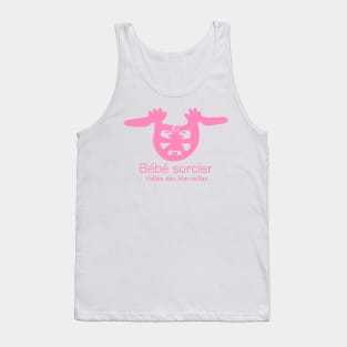 Bébé Sorcier - Vallée des Merveilles - rose Tank Top